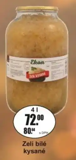 Adam Ekon zelí bílé kysané nabídka