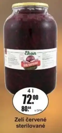 Adam Ekon zelí červené sterilované nabídka