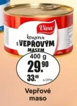 Adam Viva kencevá s vepřovým masem nabídka