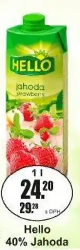 Adam Hello 40% Jahoda nabídka