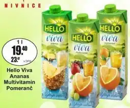 Adam Hello Viva Ananas Multivitamin Pomeranč nabídka
