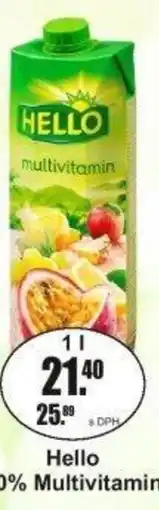 Adam Hello 0% Multivitamin nabídka