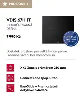 Möbelix Vdis 67h ff indukční varná deska nabídka