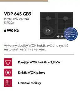 Möbelix Vdp 645 gb9 plynová varná deska nabídka