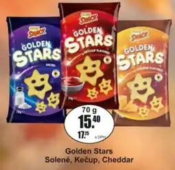 Adam Golden Stars Solené, Kečup, Cheddar nabídka