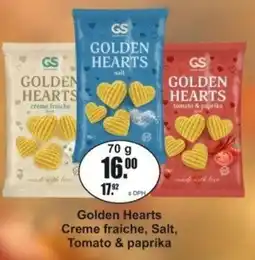 Adam Golden Hearts Creme fraiche, Salt, Tomato & paprika nabídka