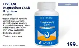 Benu Livsane magnesium citrat premium nabídka