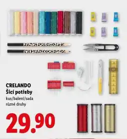 Lidl CRELANDO ŠICÍ POTŘEBY nabídka