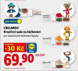 Lidl CRELANDO Kreativní sada na háčkování nabídka
