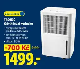 Lidl TRONIC Odvlhčovač vzduchu nabídka