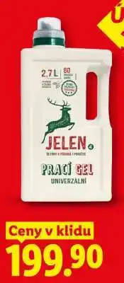 Lidl Jelen Prací gel univerzální nabídka