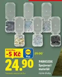 Lidl Parkside Spojovací materiál nabídka