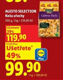 Lidl ALESTO SELECTION Kešu ořechy nabídka