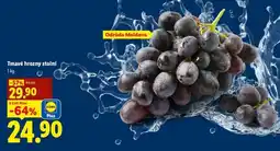 Lidl Tmavé hrozny stolní nabídka