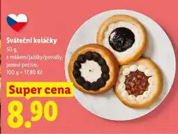 Lidl Sváteční koláčky nabídka