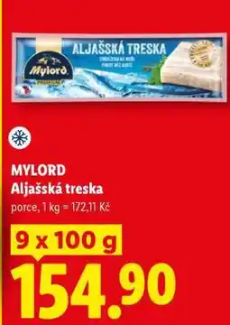 Lidl MYLORD ALJAŠSKÁ TRESKA nabídka