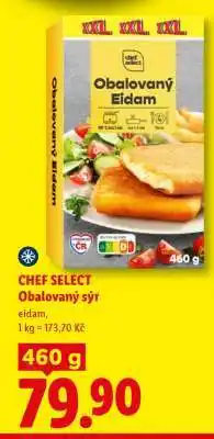 Lidl CHEF SELECT Obalovaný sýr nabídka