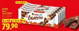 Lidl KINDER BUENO CLASSIC WHITE nabídka
