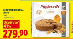 Lidl Medovník originál Classic nabídka