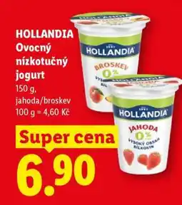 Lidl HOLLANDIA Ovocný nízkotučný jogurt nabídka