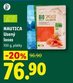 Lidl NAUTICA Uzený losos nabídka