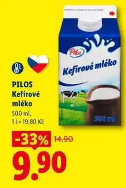 Lidl Pilos KEFÍROVÉ MLÉKO nabídka