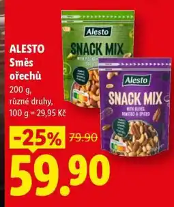 Lidl ALESTO SMĚS OŘECHŮ nabídka