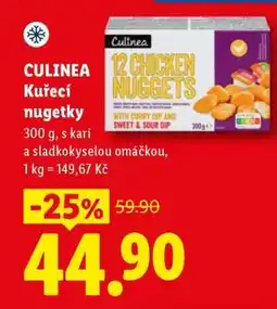 Lidl Culinea Kuřecí Nuggetky nabídka