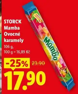 Lidl STORCK Mamba Ovocné karamely nabídka