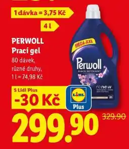 Lidl Perwoll prací gel nabídka