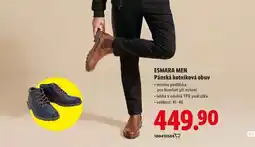 Lidl ESMARA MEN Pánská kotníková obuv nabídka