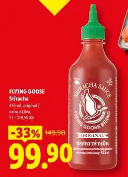 Lidl FLYING GOOSE SRIRACHA nabídka