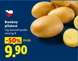 Lidl Brambory přílohové nabídka