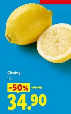 Lidl Citrony nabídka