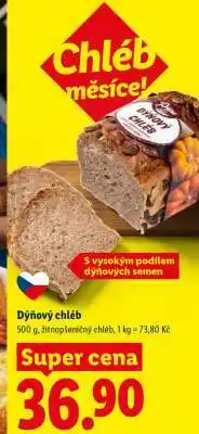 Lidl DÝŇOVÝ CHLÉB nabídka