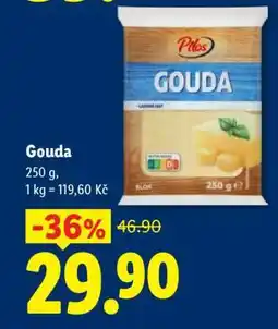 Lidl GOUDA nabídka