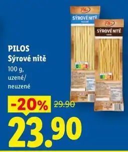 Lidl Pilos Syrové Nitě nabídka