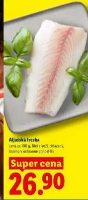 Lidl ALJAŠSKÁ TRESKA nabídka