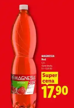 Lidl Magnesia red nabídka
