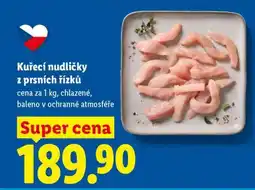 Lidl Kuřecí nudličky z prsnich řízků nabídka