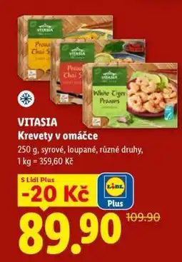 Lidl VITASIA Krevety v omáčce nabídka
