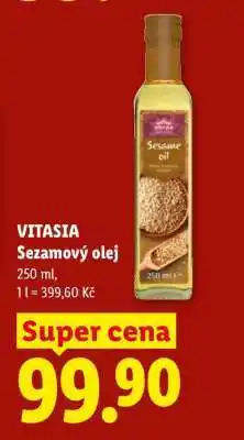 Lidl VITASIA Sezamový olej nabídka