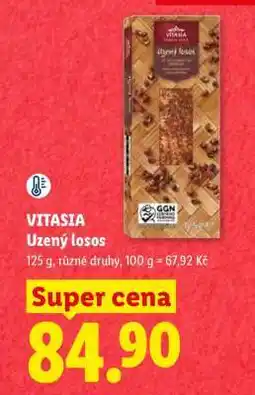 Lidl VITASIA Uzený losos nabídka