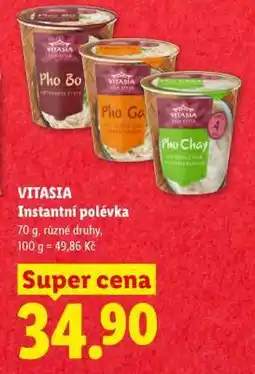 Lidl VITASIA Instantní polévka nabídka