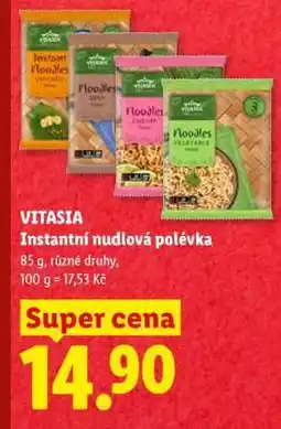 Lidl Vitasia Instantní nudlová polévka nabídka