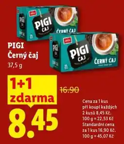 Lidl Pigi černý čaj nabídka