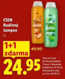 Lidl Cien Rodinný šampon nabídka
