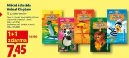 Lidl MLÉČNÁ ČOKOLÁDA ANIMAL KINGDOM nabídka