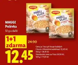 Lidl Maggi polévka nabídka
