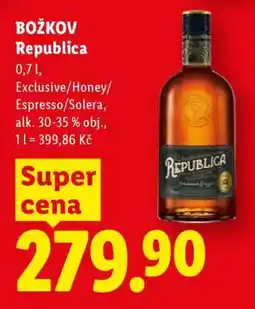Lidl Božkov Republica nabídka